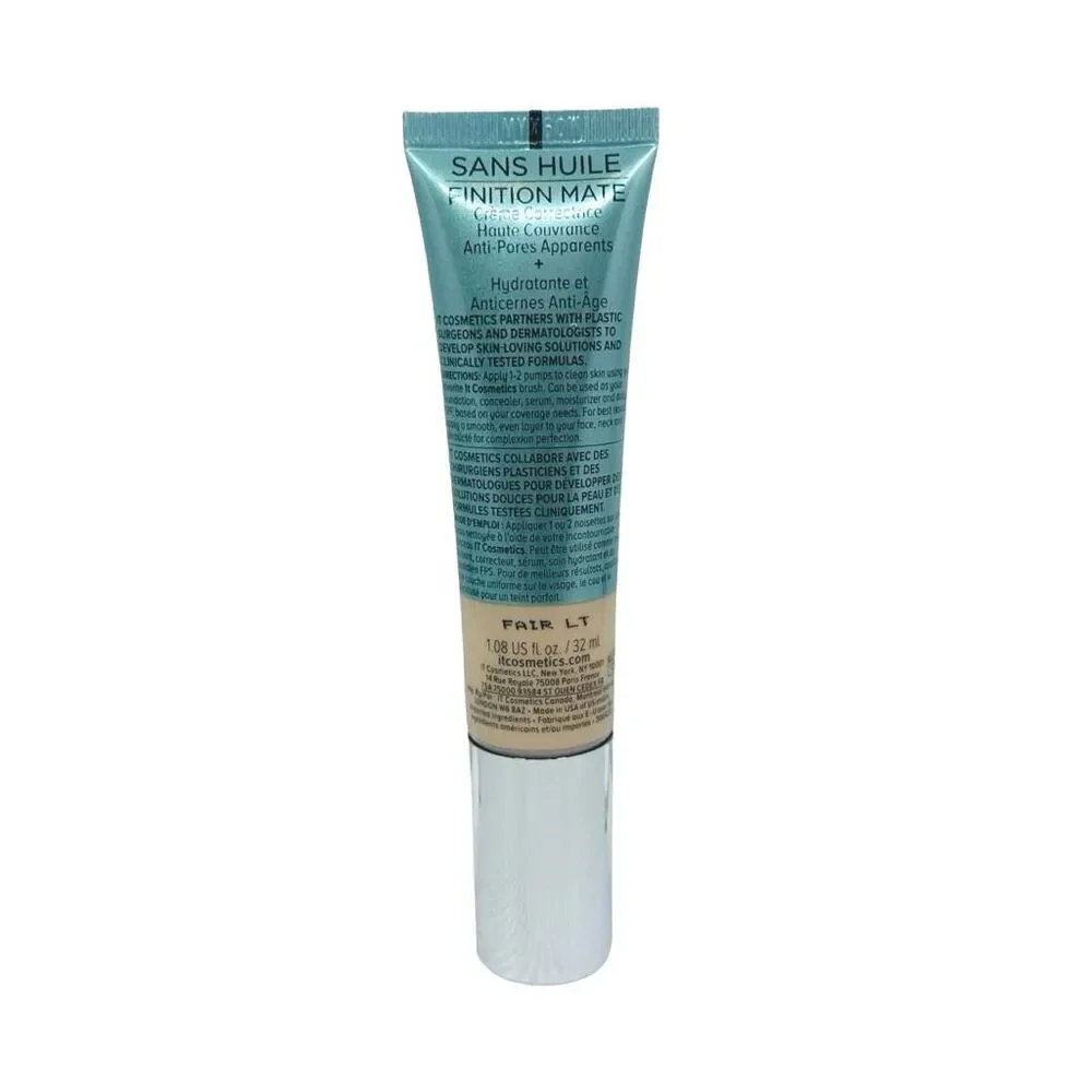 IT Cosmetics CC+ Oil-Free Matte Cream SPF 40 - 1.08 fl oz / 32 ml - Fair Light